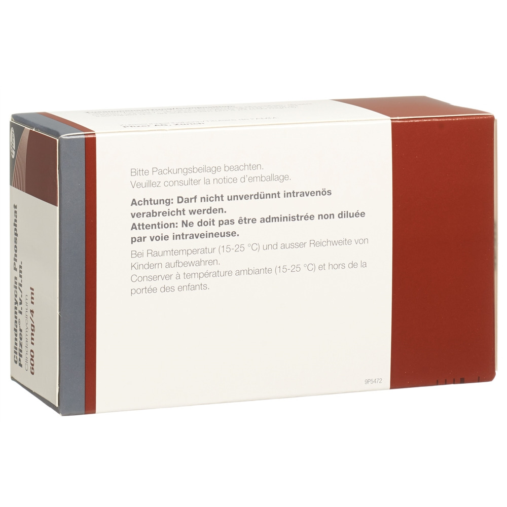 CLINDAMYCINE PHOSPHATE Pfizer 600 mg/4ml, image 2 sur 2