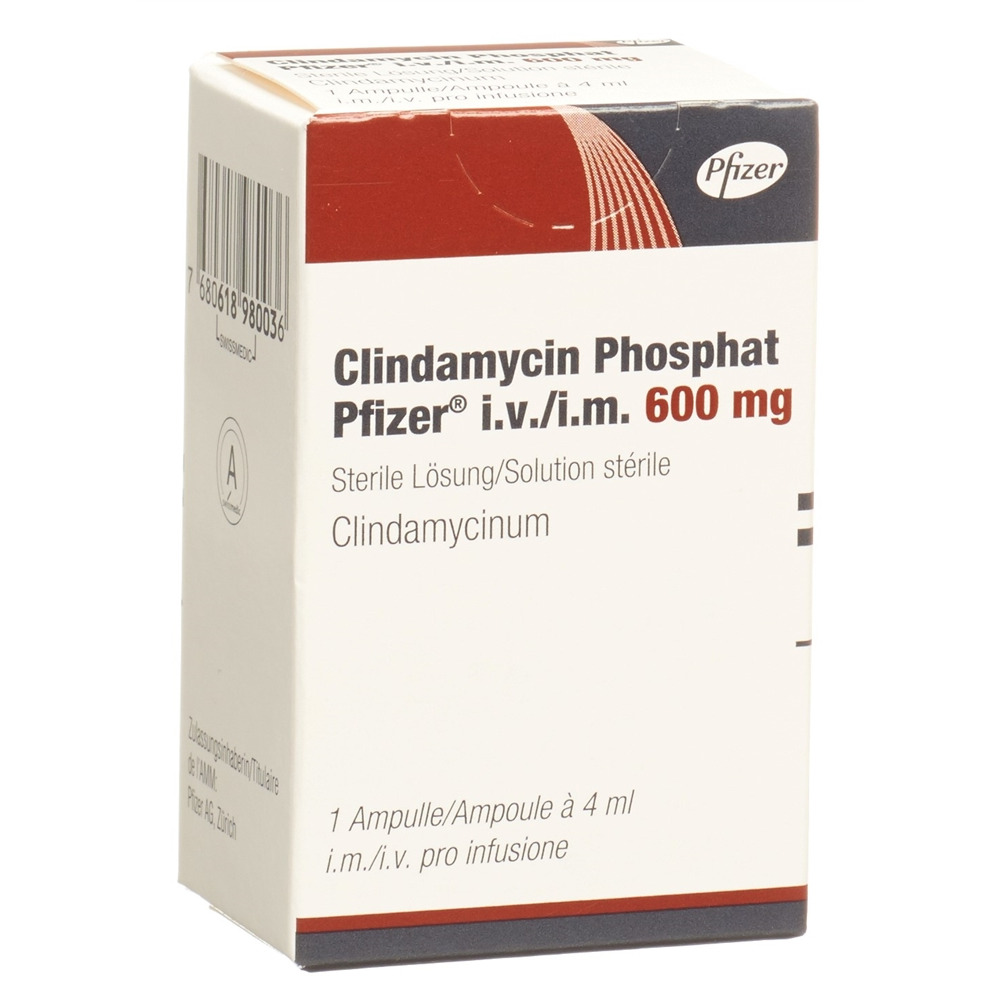 Clindamycin Phosphat Pfizer Pfizer 600 mg/4ml