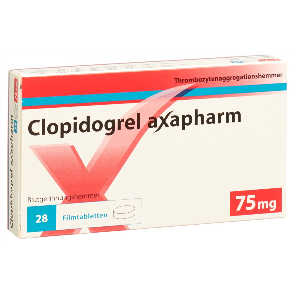 CLOPIDOGREL axapharm 75 mg, image principale