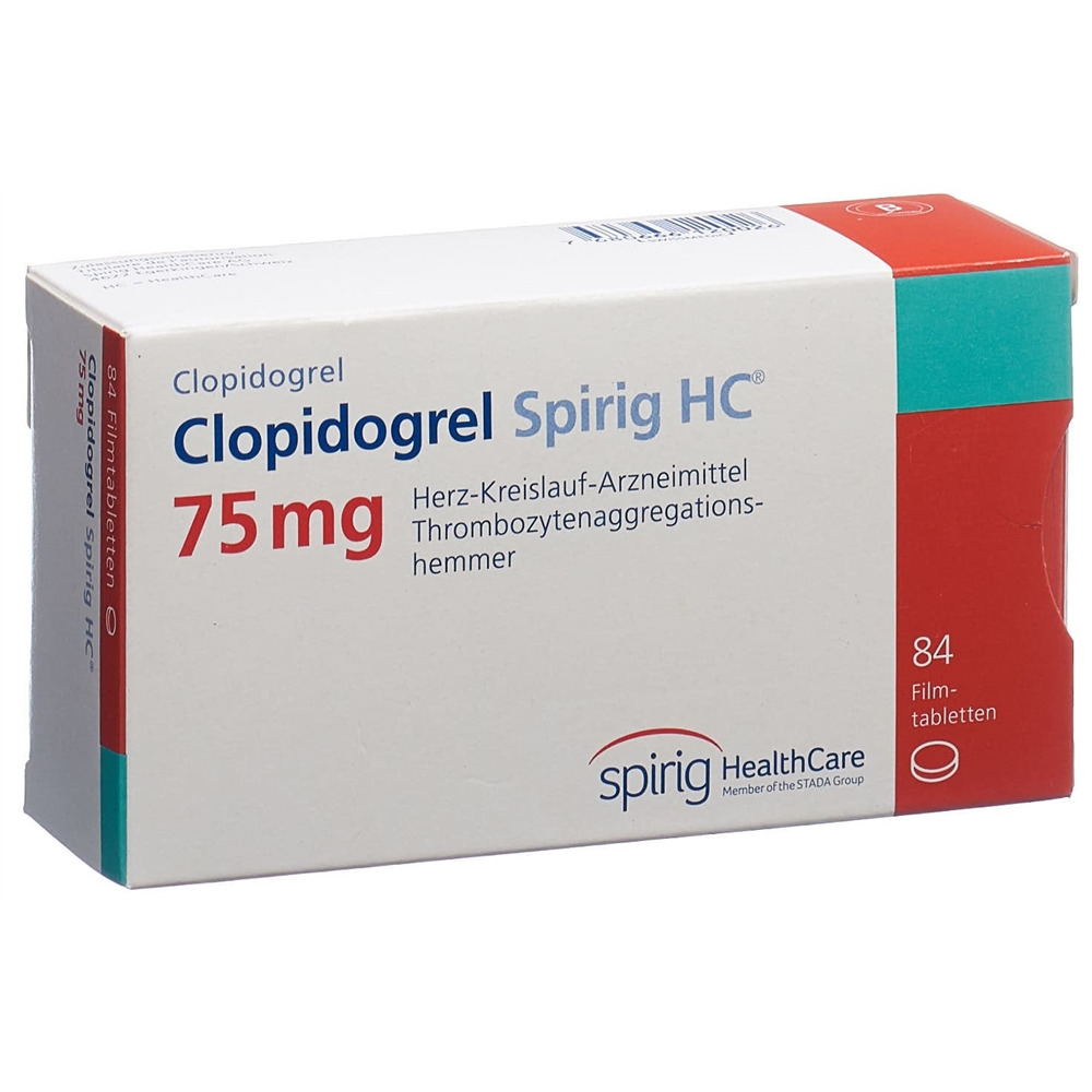 CLOPIDOGREL Spirig HC 75 mg, image principale