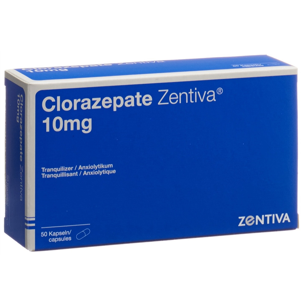 CLORAZEPATE Zentiva 10 mg, image principale