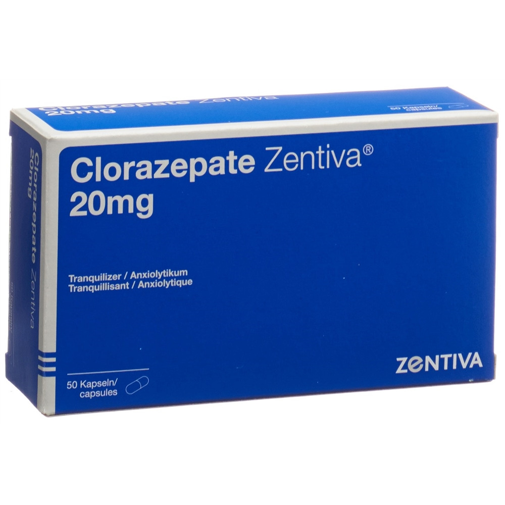 CLORAZEPATE Zentiva 20 mg