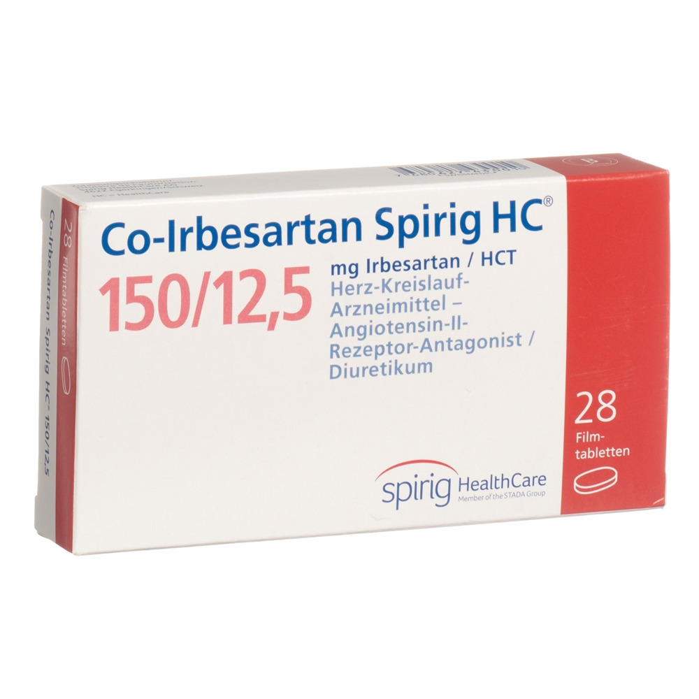 CO IRBESARTAN Spirig HC, image principale