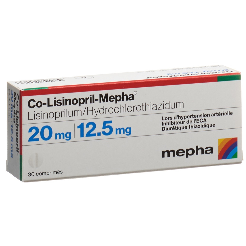 CO LISINOPRIL Mepha, image 2 sur 2