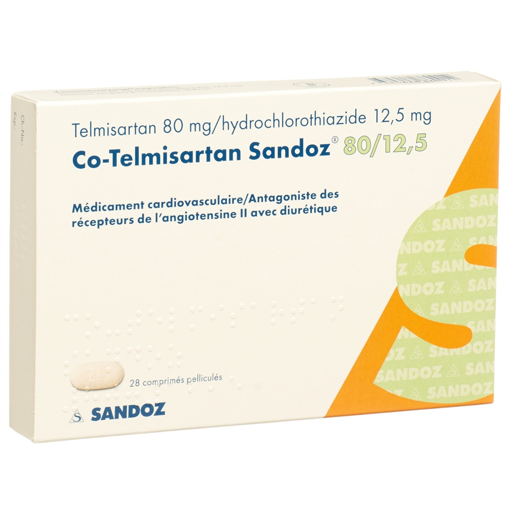 CO TELMISARTAN Sandoz, image 2 sur 2