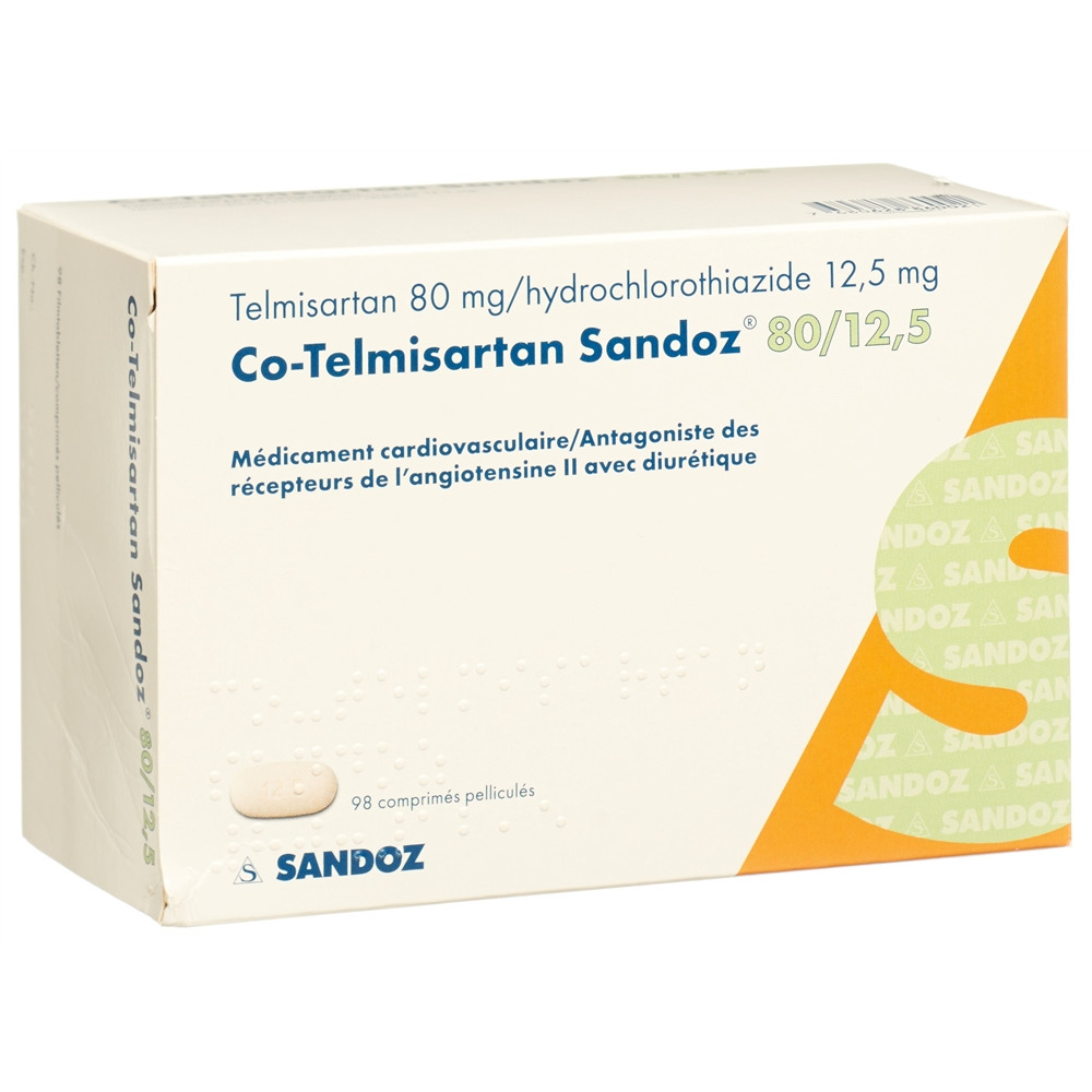 CO TELMISARTAN Sandoz, image 2 sur 2