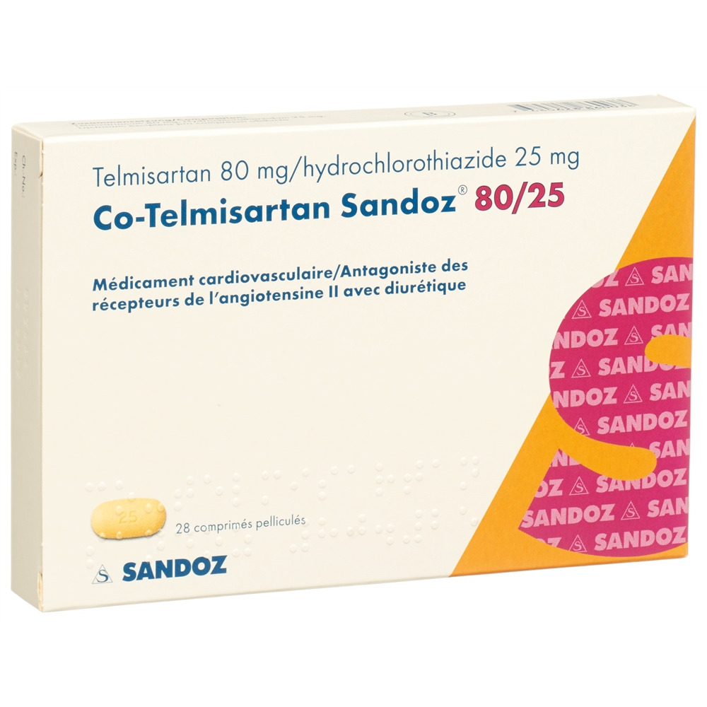 CO TELMISARTAN Sandoz, image 2 sur 2