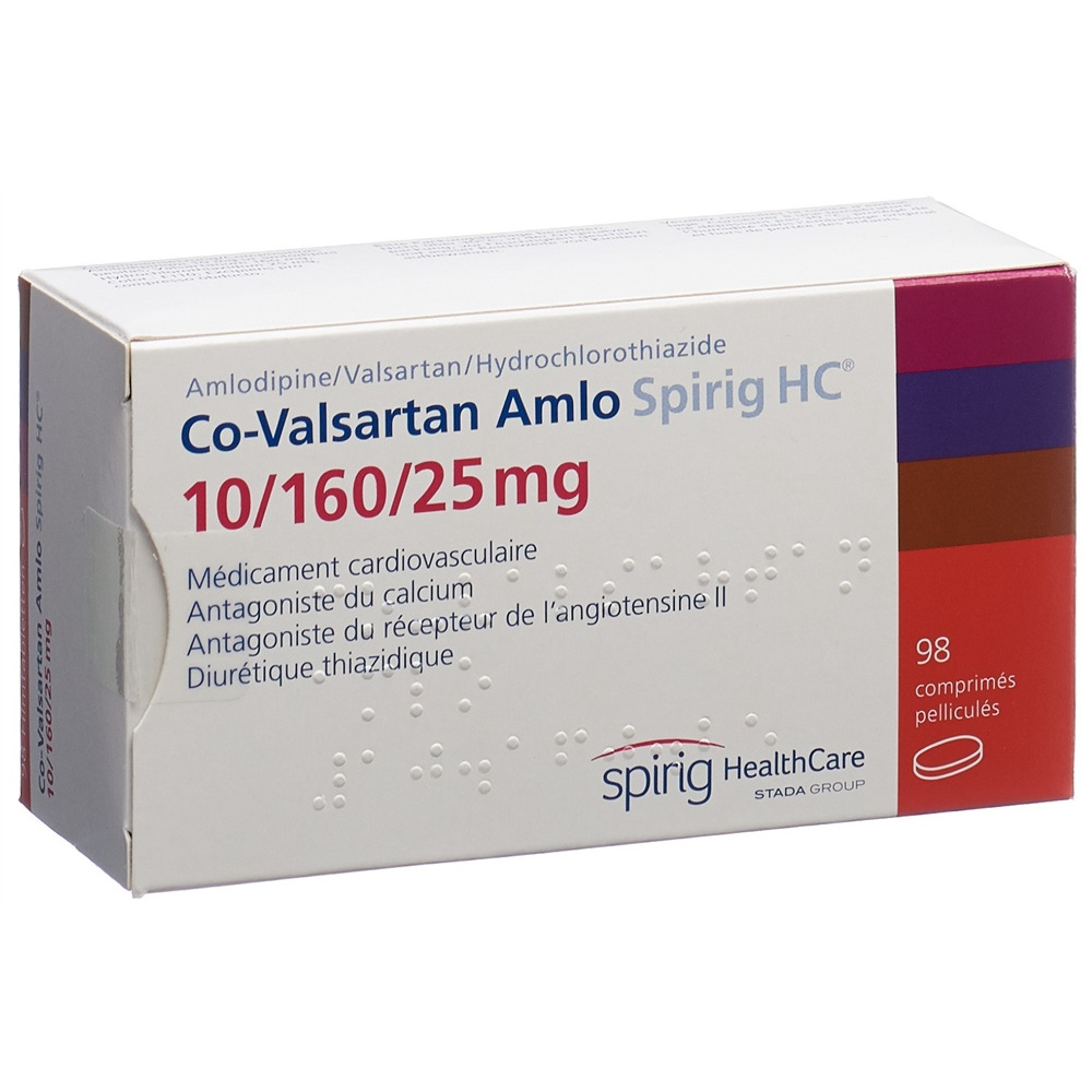 Co-Valsartan Amlo Spirig HC Amlo Spirig HC, image 2 sur 2