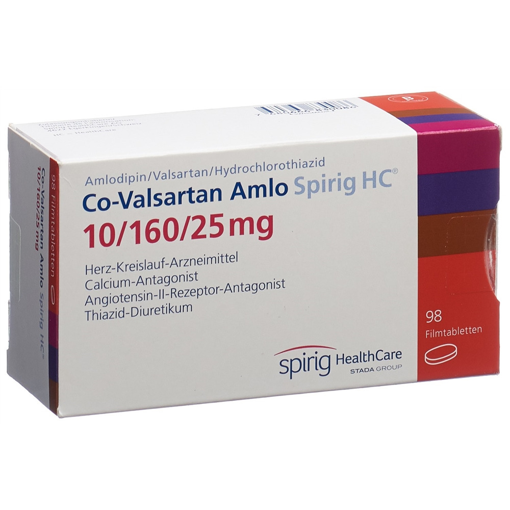 Co-Valsartan Amlo Spirig HC Amlo Spirig HC, image principale