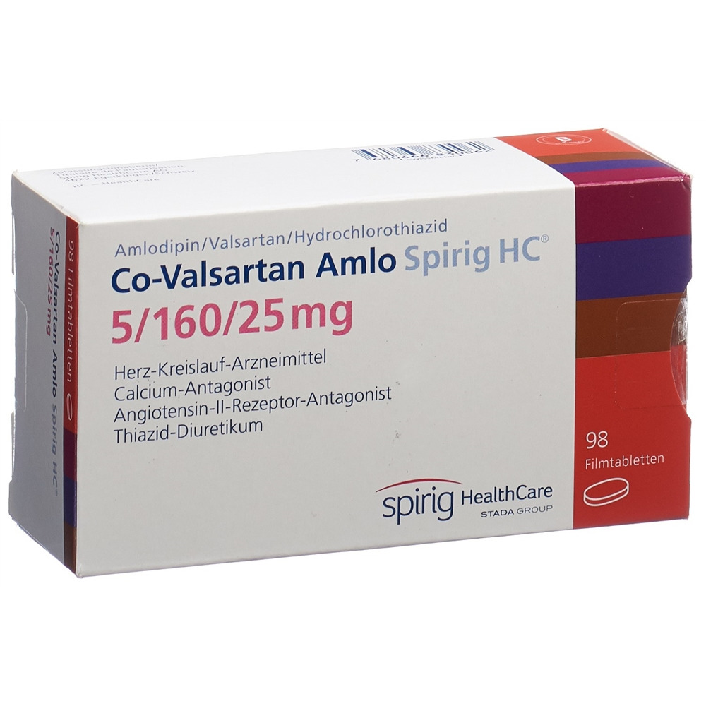 CO VALSARTAN AMLO Amlo Spirig HC, Hauptbild