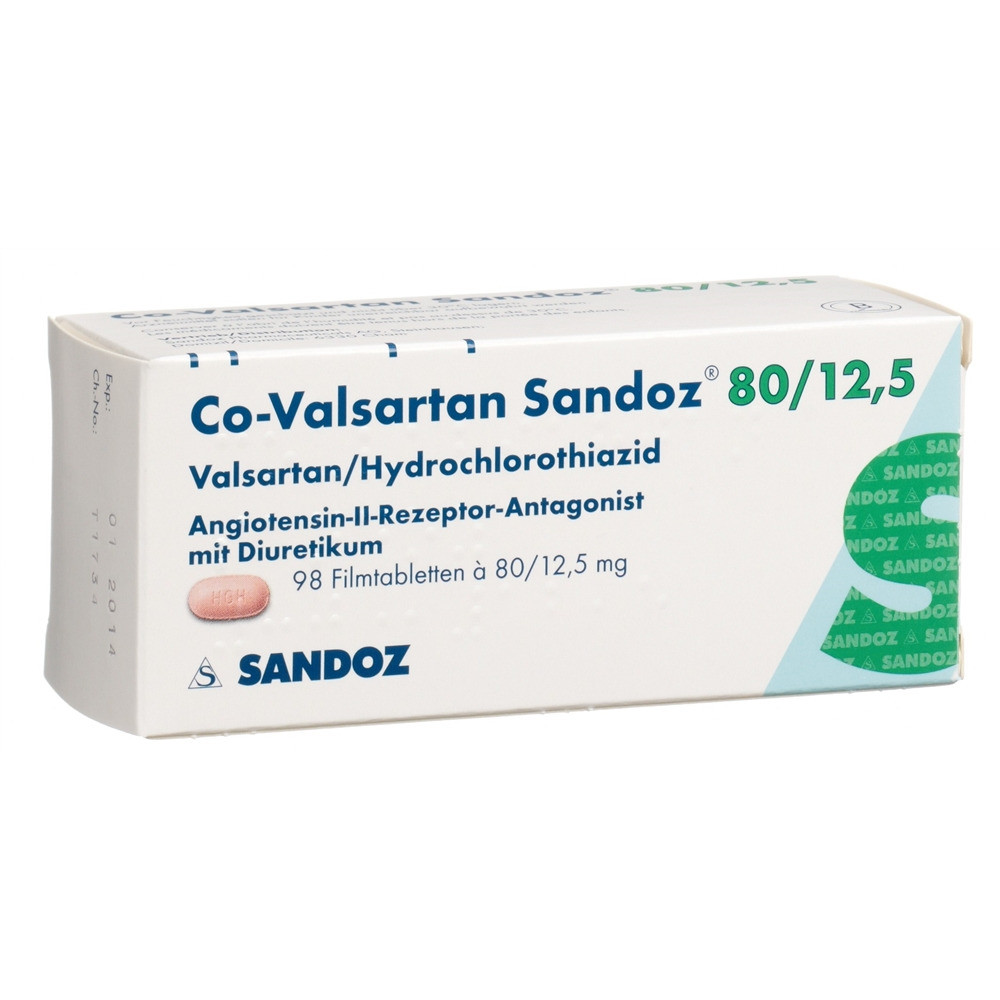 CO VALSARTAN Sandoz, image principale