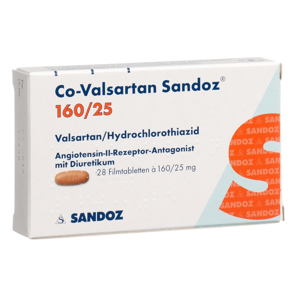 CO VALSARTAN Sandoz, Hauptbild