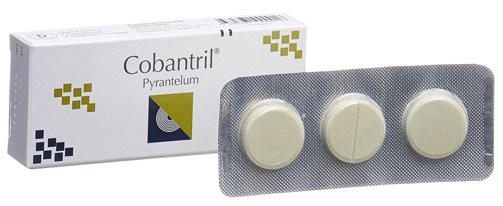 COBANTRIL Kautabl 250 mg Blist 3 Stk, Bild 2 von 3