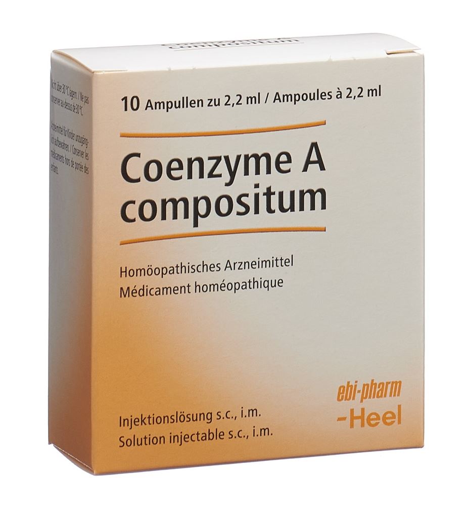 COENZYME A Heel, Hauptbild