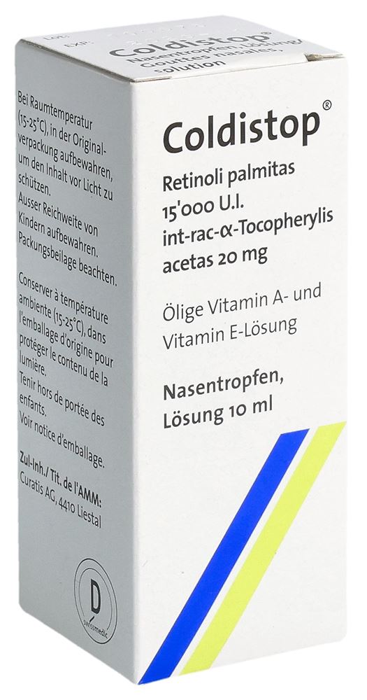 COLDISTOP Nasenöl, Hauptbild