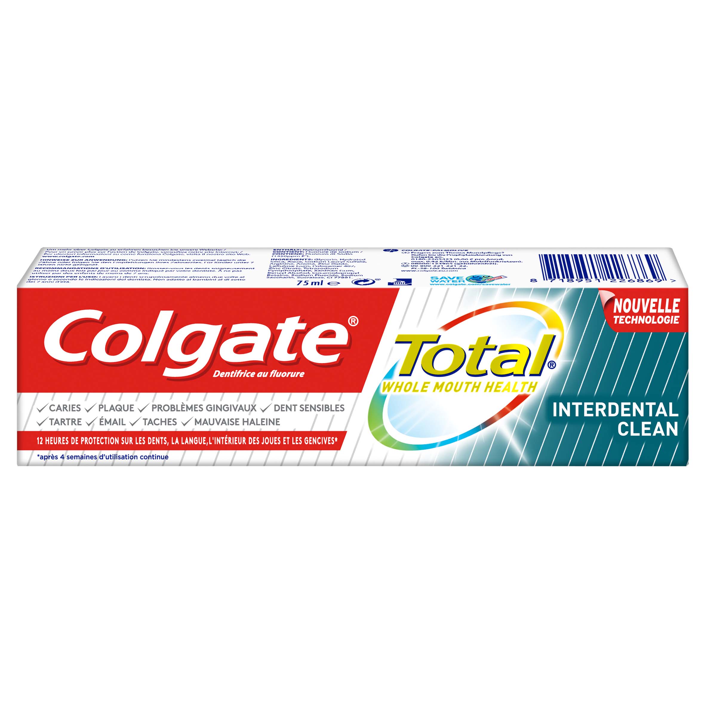 COLGATE TOTAL INTERDENTAL CLEAN, image 2 sur 2