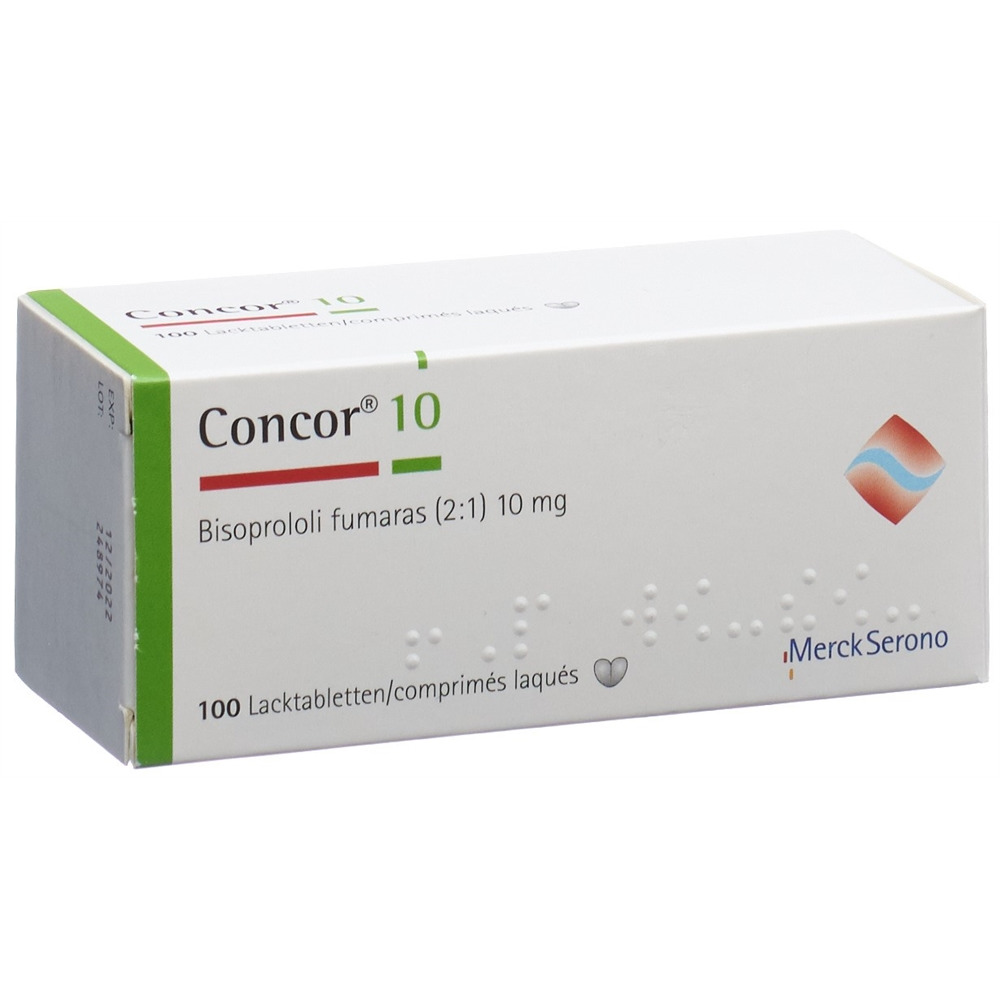CONCOR Filmtabl 10 mg Blist 100 Stk