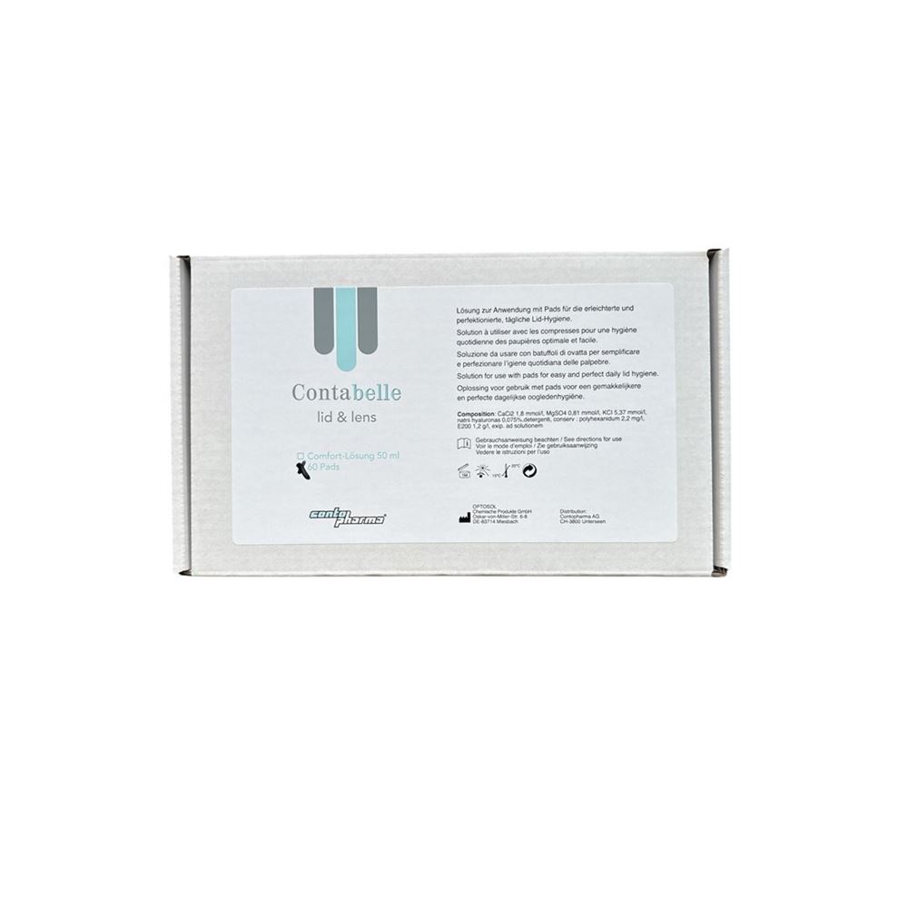 Contabelle système confort lid & lens pads