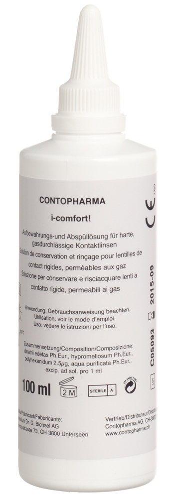 CONTOPHARMA solution de conservation et de rinçage i-comfort!, image 2 sur 3