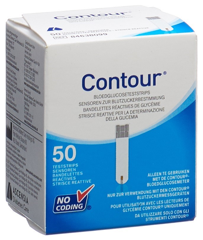 CONTOUR bandelettes réactives