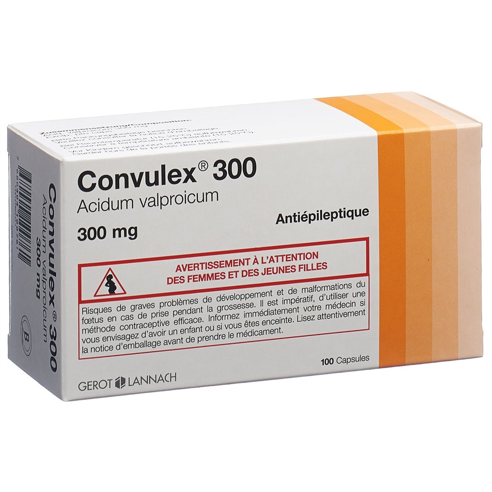 CONVULEX caps 300 mg blist 100 pce, image 2 sur 2