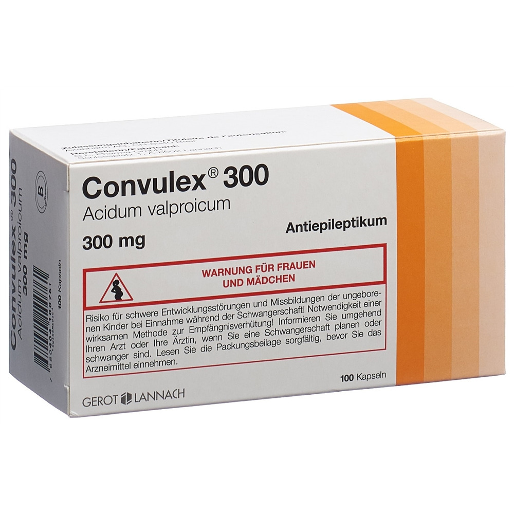 CONVULEX caps 300 mg blist 100 pce, image principale