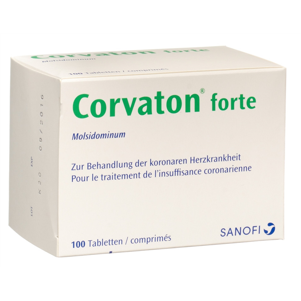 Corvaton forte 4 mg, image principale