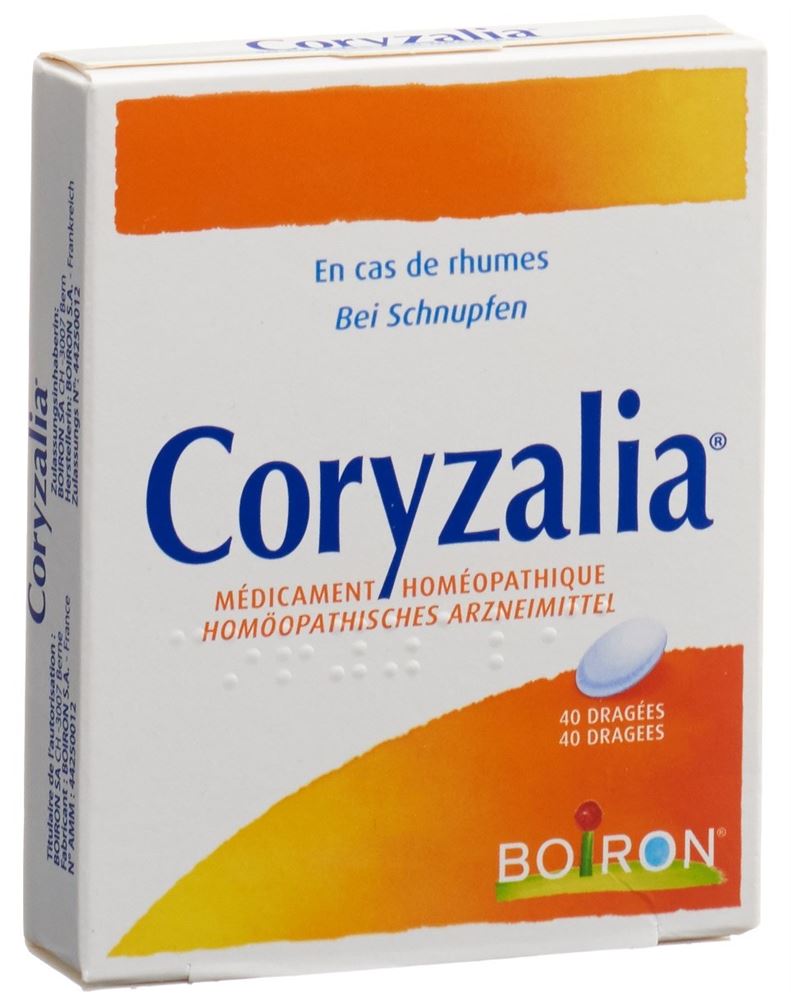 CORYZALIA Boiron, Hauptbild