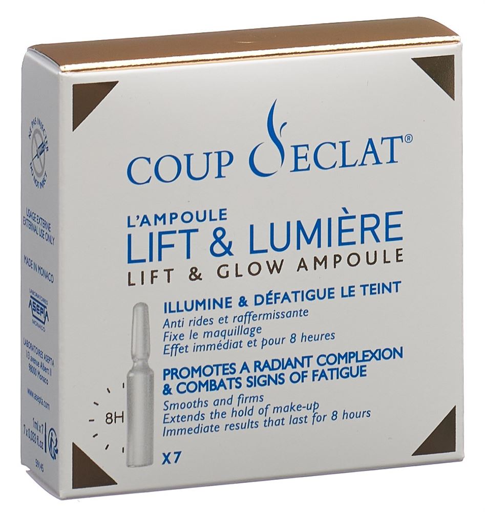 Coup d'Eclat Die Ampulle Lift & Glow, Hauptbild