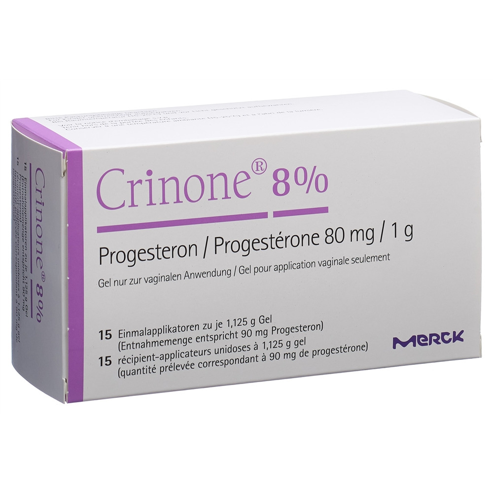 CRINONE Vag Gel 8 % Monodos 1.125 g, Hauptbild