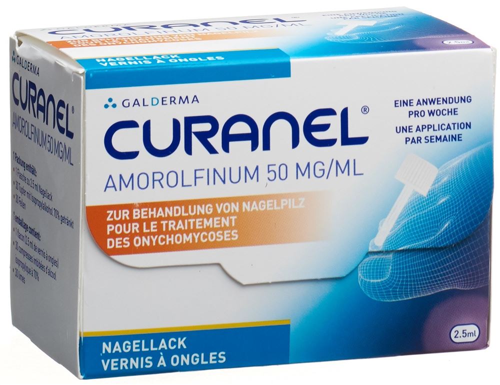 CURANEL Nagellack Amorolfinum 50 mg/ml