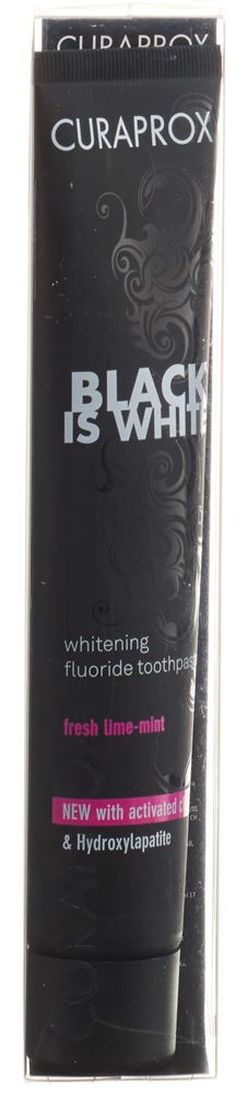 CURAPROX Black is white dentifrice