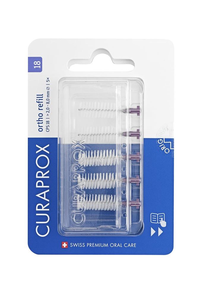 CURAPROX CPS 18 ortho brossettes interdentaires