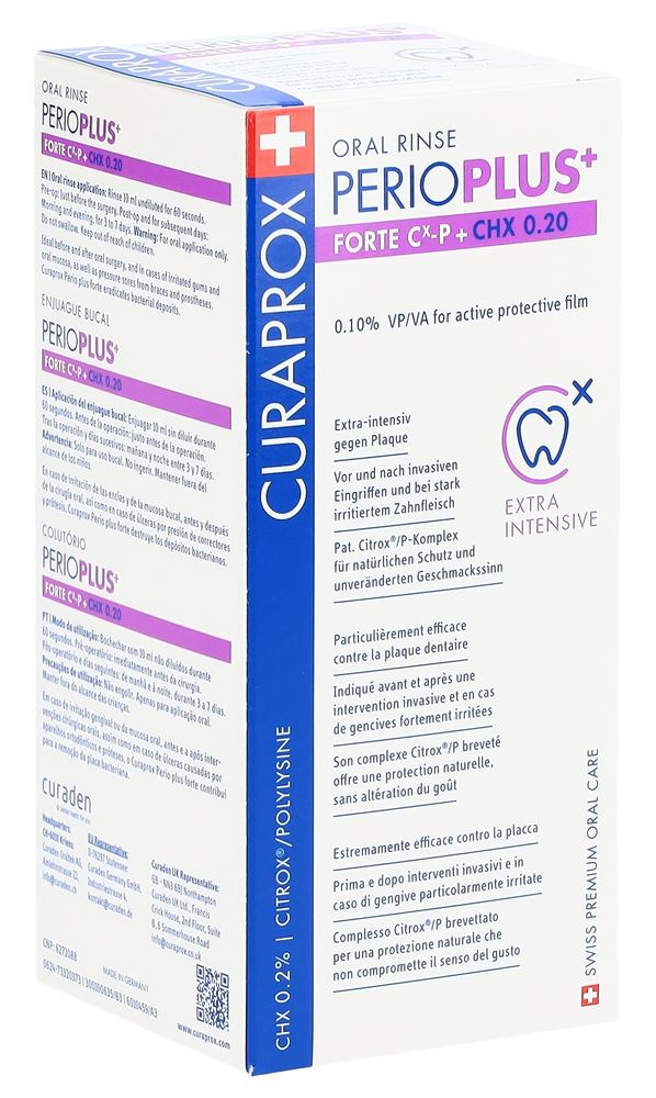 CURAPROX Perio Plus Forte CHX 0.2 %