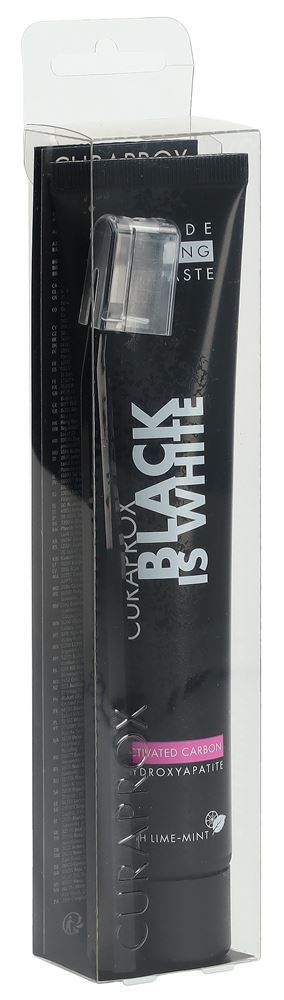 CURAPROX Set Black is white Zahnpasta 90ml