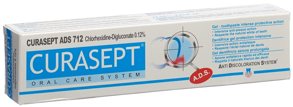 CURASEPT ADS 712 Toothpaste 0.12 %, image 2 sur 3