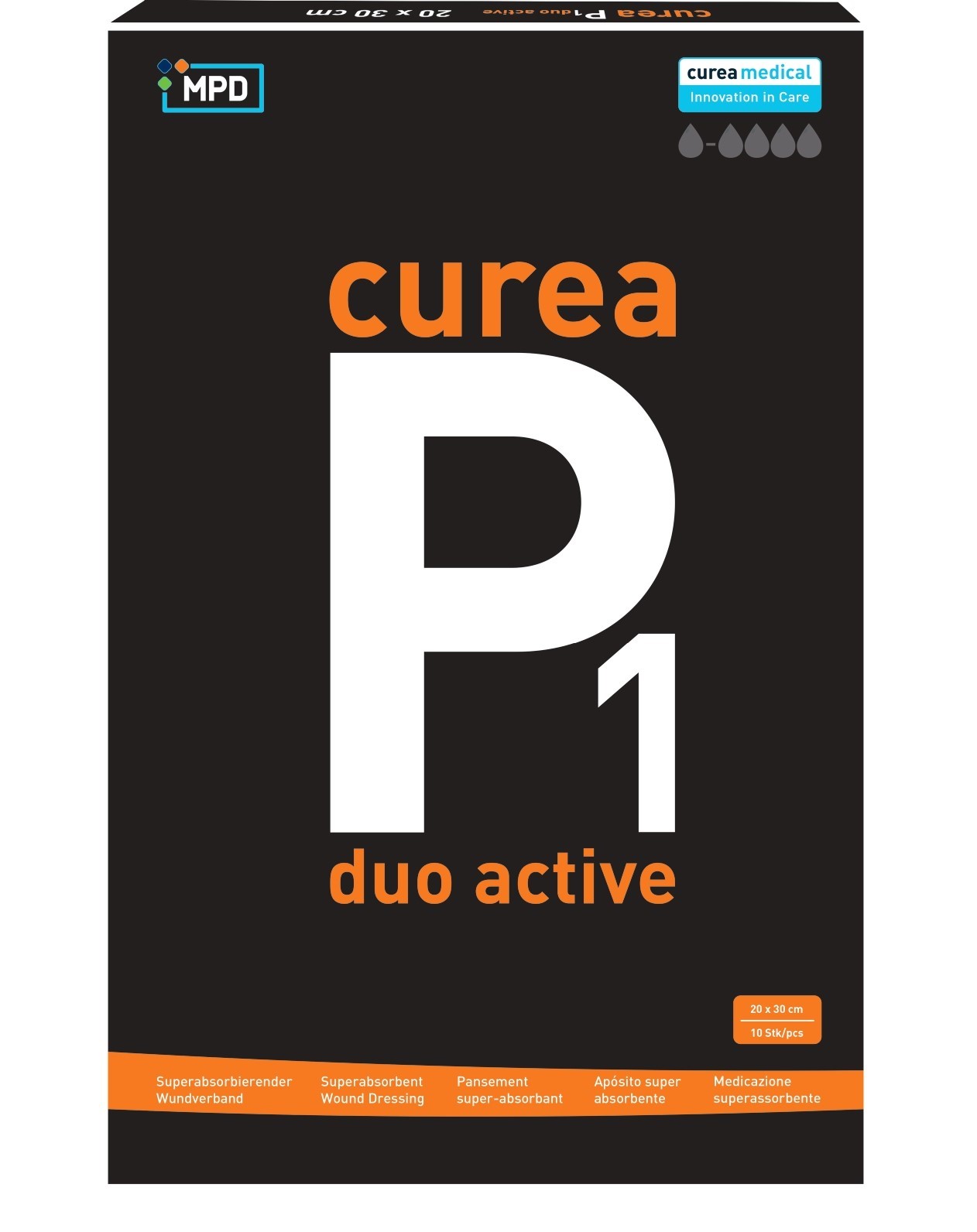 CUREA duo active superabsorbant