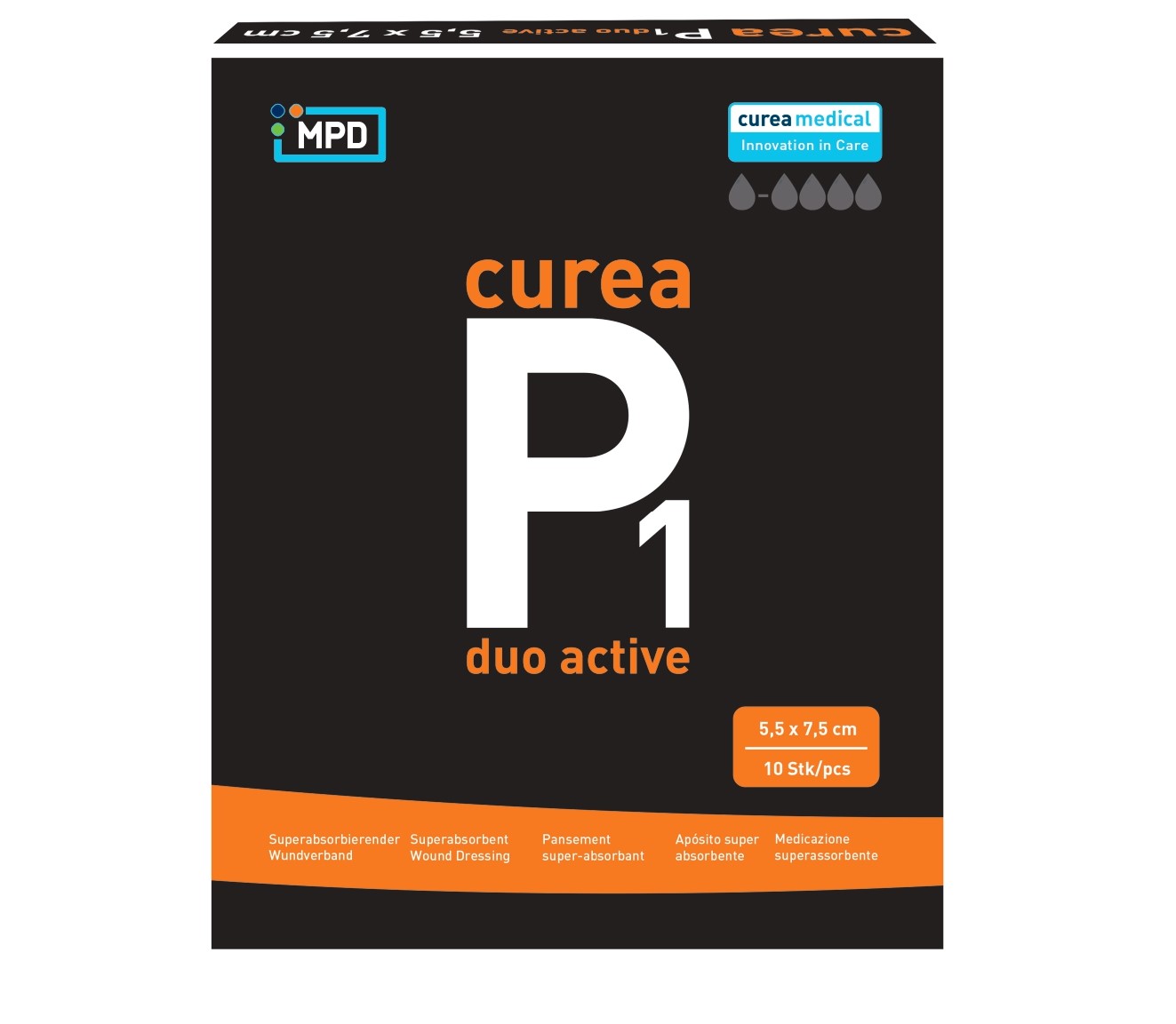 CUREA duo active superabsorbant