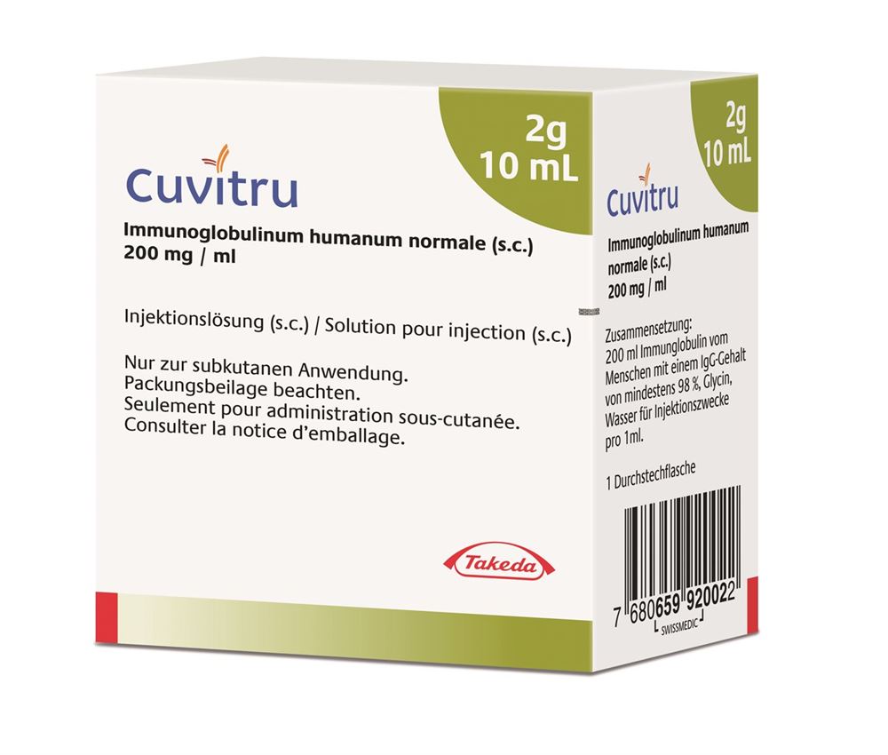 Cuvitru Inj Lös 2 g/10ml Durchstf 10 ml, Hauptbild