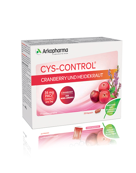 CYS-CONTROL caps cranberry et bruyère blist 60 pce, image principale