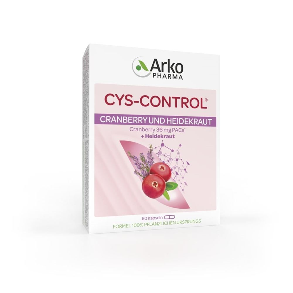 CYS-CONTROL Kaps Cranberry und Heidekraut Blist 60 Stk
