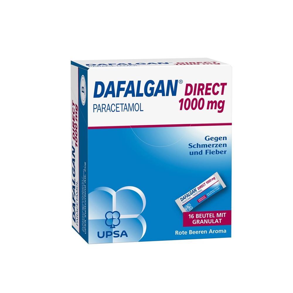 DAFALGAN Direct 1000 mg, image principale DAFALGAN Direct 1000 mg, image principale