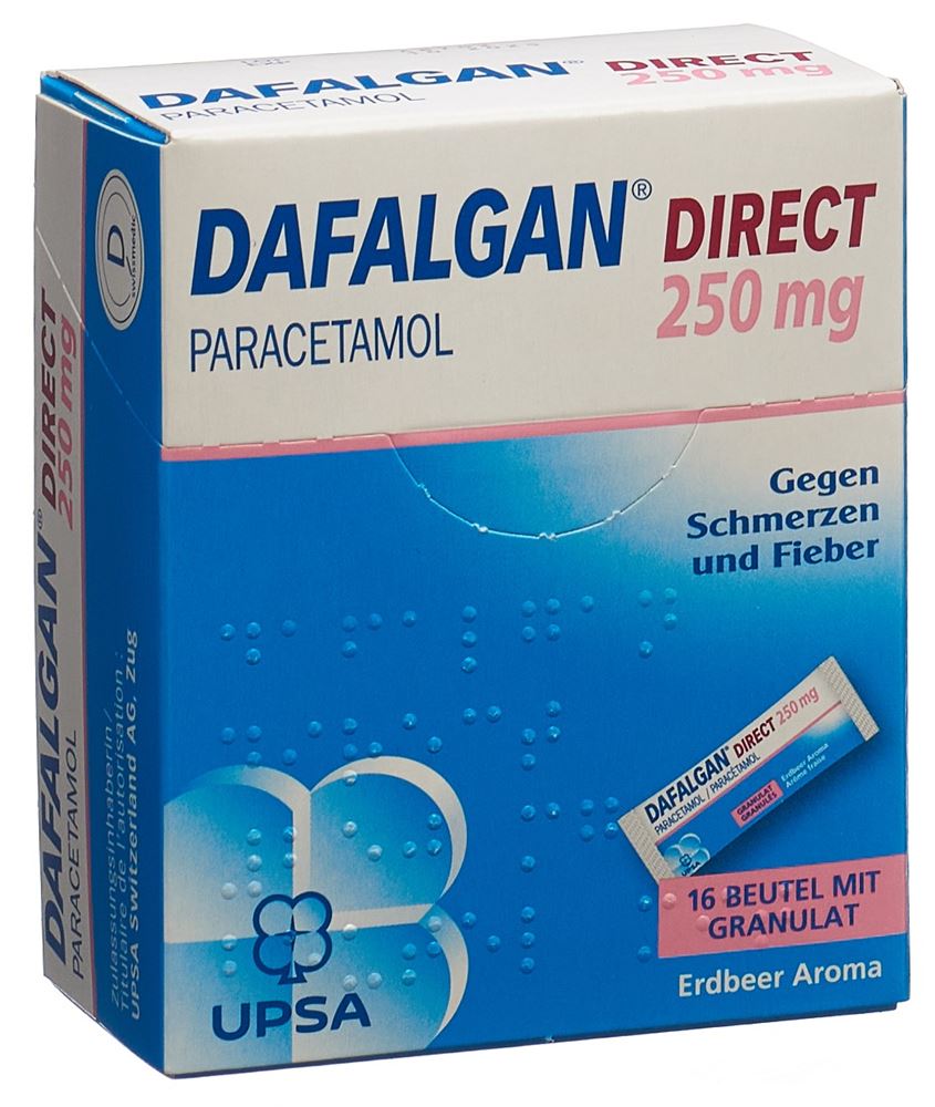 DAFALGAN Direct 250 mg, Hauptbild