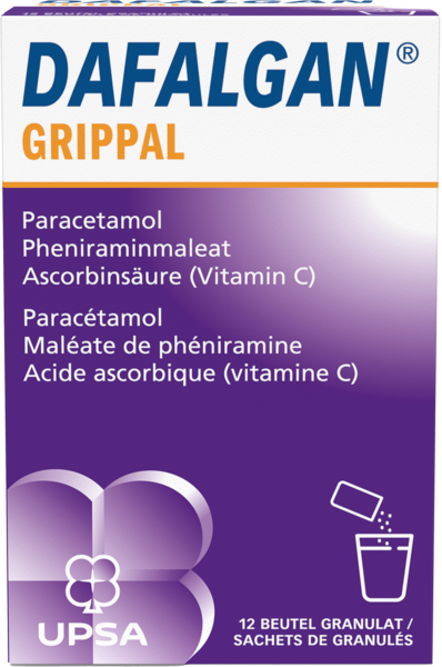 DAFALGAN Gran zur Herstellung einer Lösung zum Einnehmen Btl 12 Stk, Hauptbild