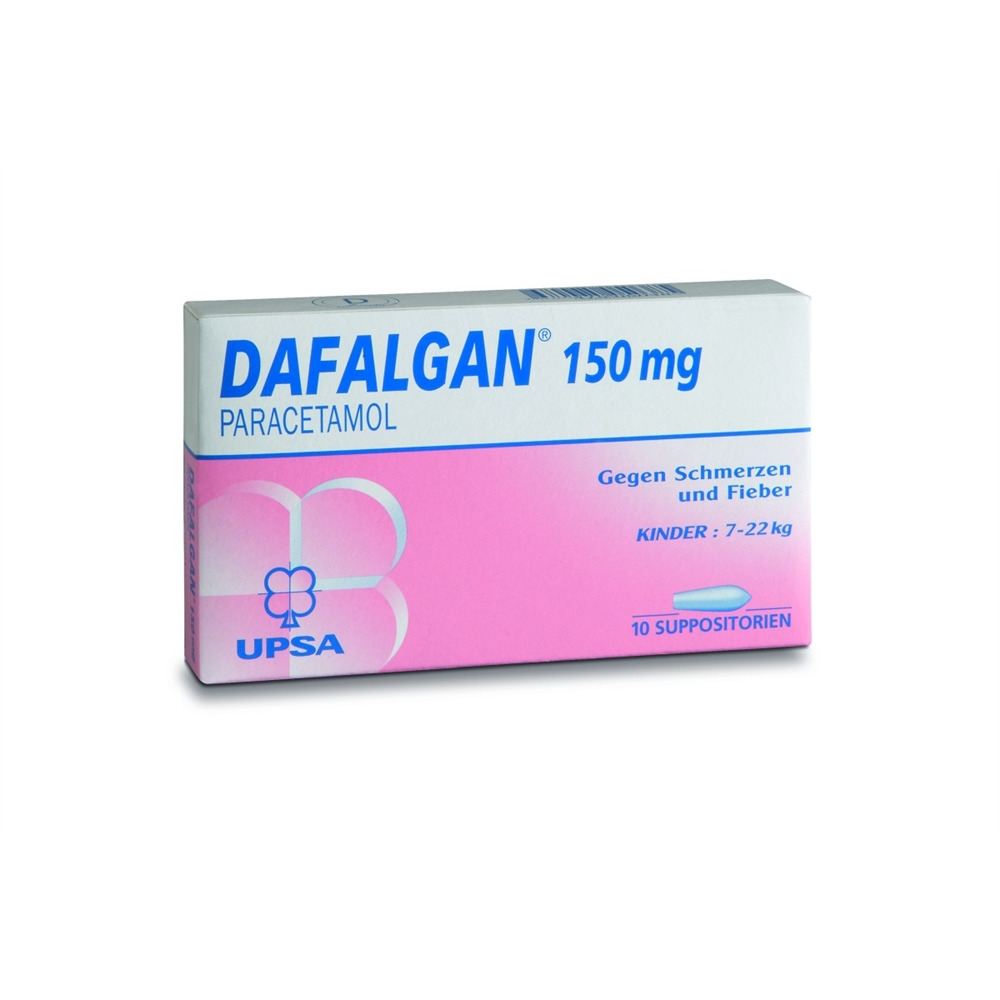 DAFALGAN Supp 150 mg Blist 10 Stk