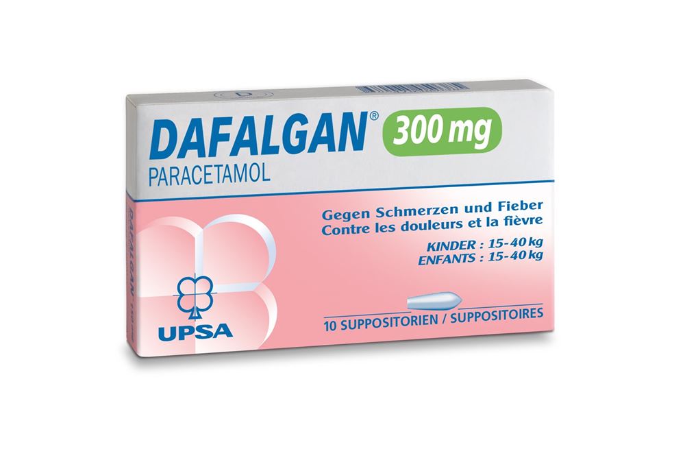 DAFALGAN supp 300 mg blist 10 pce