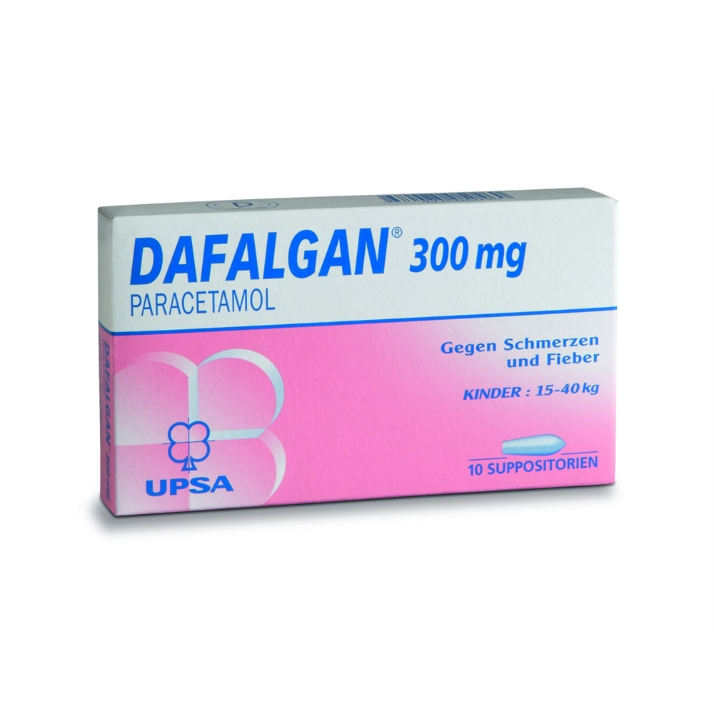 DAFALGAN Supp 300 mg Blist 10 Stk