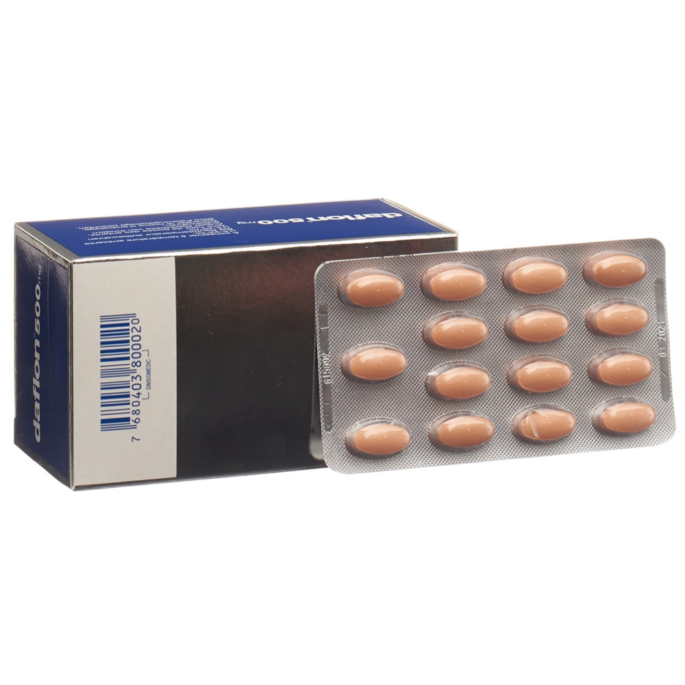 DAFLON cpr pell 500 mg blist 120 pce, image 3 sur 4