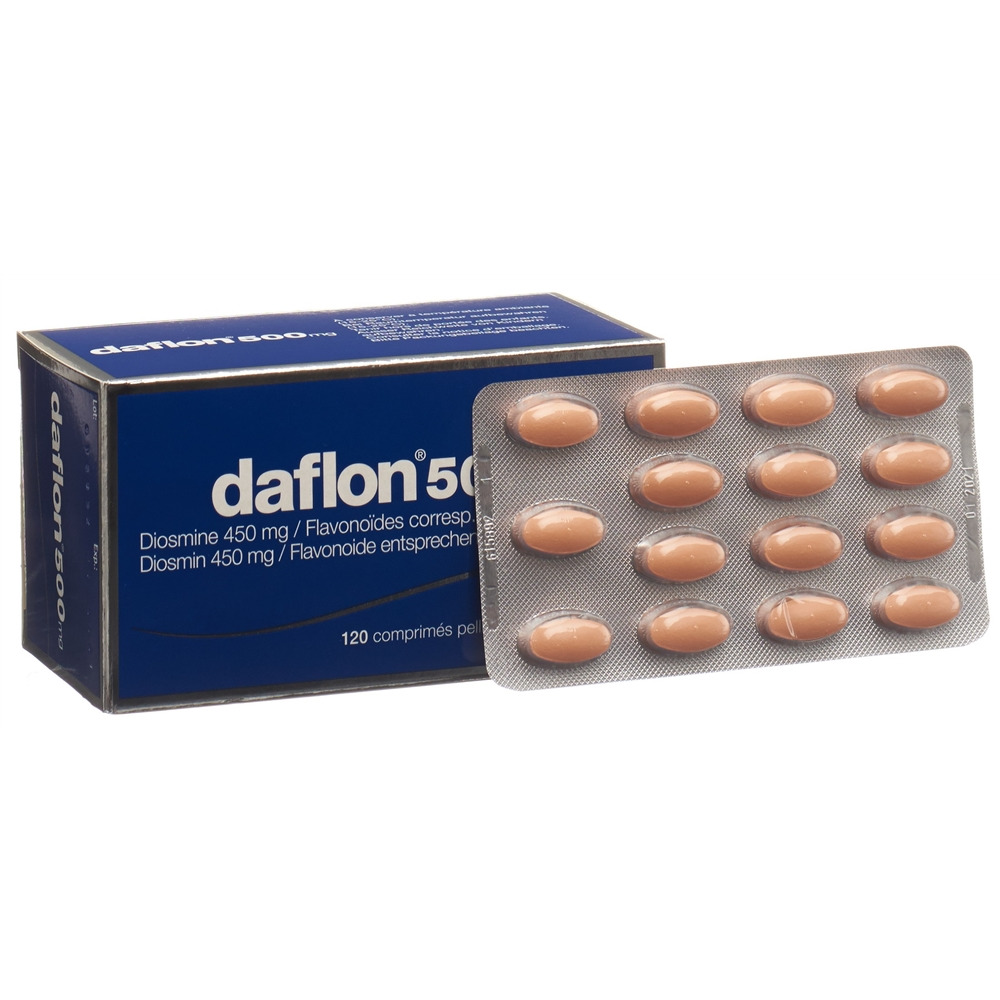 DAFLON cpr pell 500 mg blist 120 pce