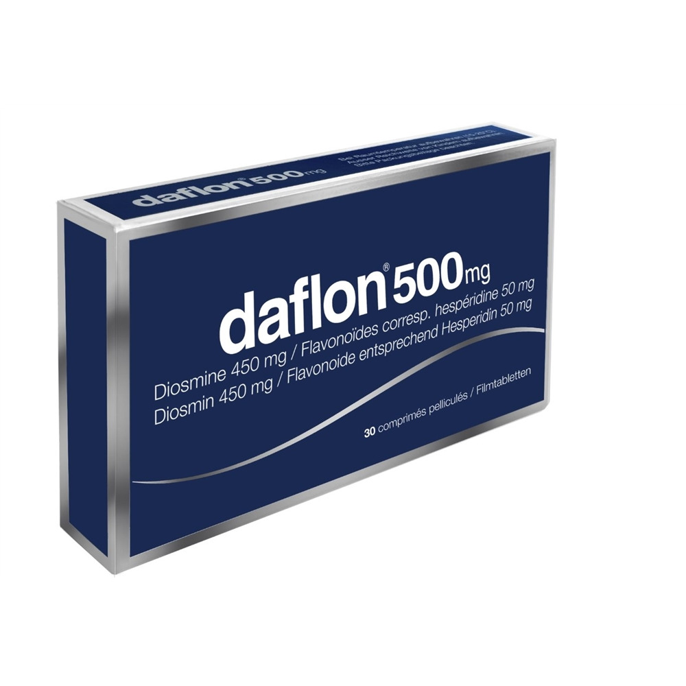 DAFLON Filmtabl 500 mg Blist 30 Stk